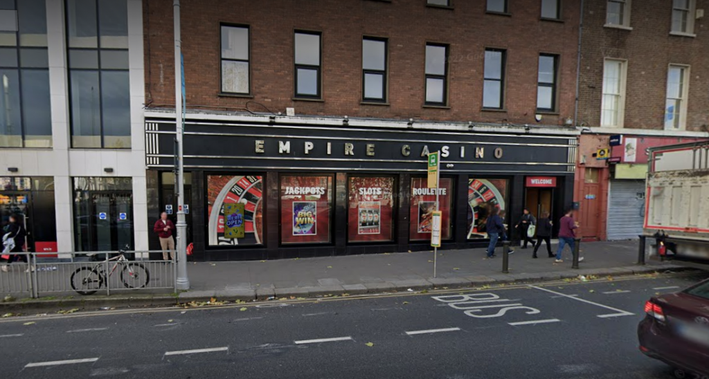 Empire Casino in Dublin captured from the street